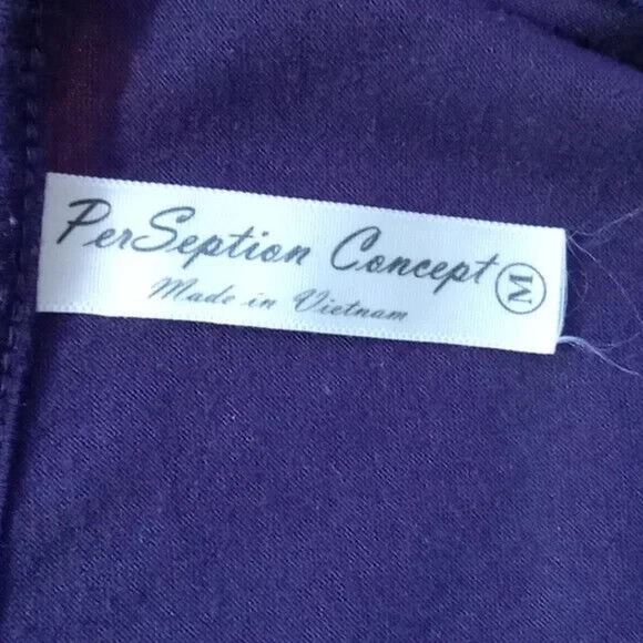Per Seption Concept size medium purple shirt * - Picture 9 of 9